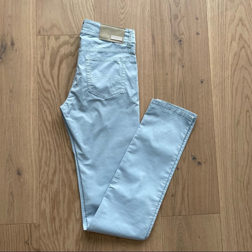 ARMANI COLLEZIONI light blue cotton pants